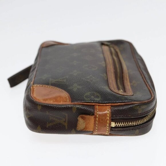 LOUIS VUITTON Monogram Marly Dragonne GM Clutch Bag M51825 LV Auth 89295 - Picture 8 of 16